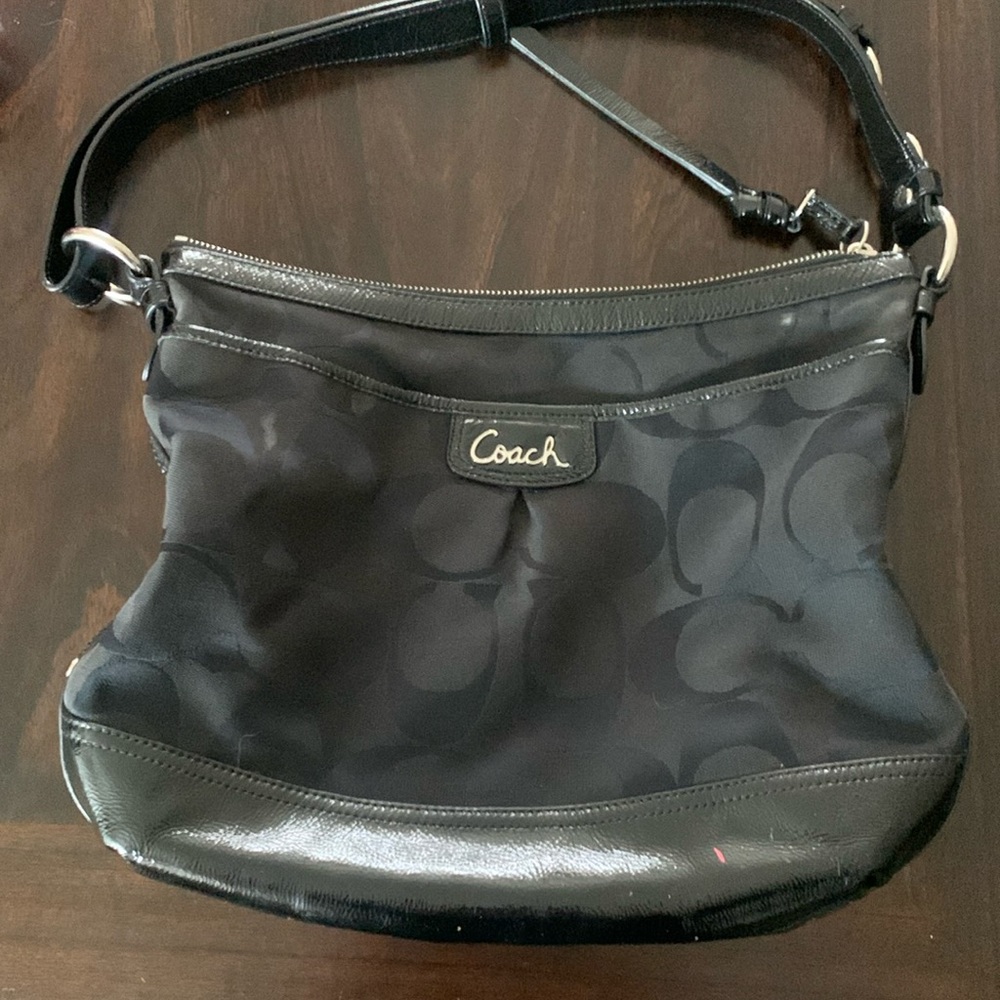 Black Coach purse, used